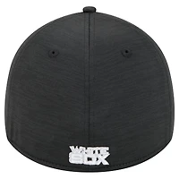 Men's New Era Black Chicago White Sox Tech 39THIRTY Flex Hat