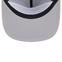 Men's New Era Black Chicago White Sox Throwback Meshback Golfer Hat