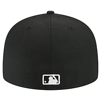 Men's New Era Black Chicago White Sox Tri-Hit 59FIFTY Fitted Hat
