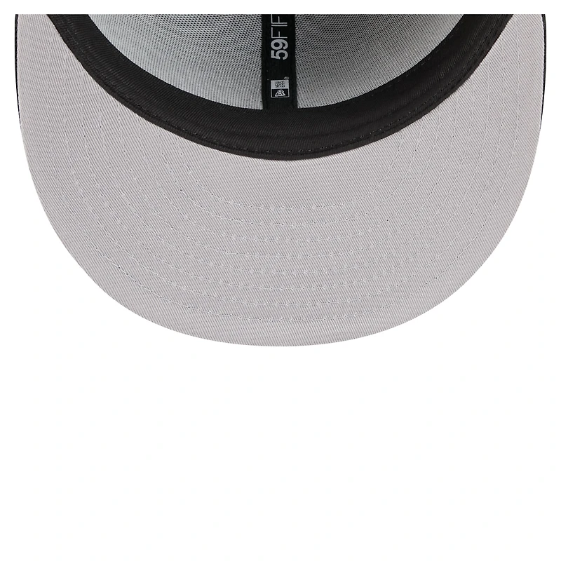 Men's New Era Black Chicago White Sox Tri-Hit 59FIFTY Fitted Hat