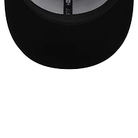 Men's New Era Black Chicago White Sox Vert Squared Trucker 9FIFTY Snapback Hat
