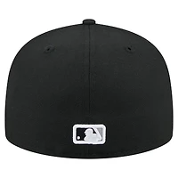 Casquette ajustée 59FIFTY noire des Chicago White Sox pour homme de New Era
