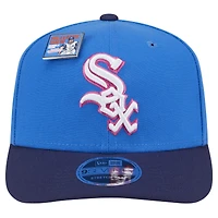 Men's New Era Blue/Navy Chicago White Sox 2024 Big League Chew Flavor Pack 9SEVENTY Adjustable Hat
