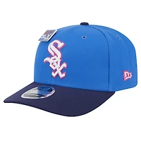 Men's New Era Blue/Navy Chicago White Sox 2024 Big League Chew Flavor Pack 9SEVENTY Adjustable Hat