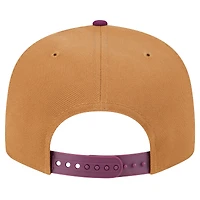 Men's New Era Brown/Purple Chicago White Sox Color Pack Two-Tone 9FIFTY Snapback Hat