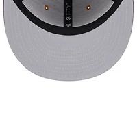 Men's New Era Brown/Purple Chicago White Sox Color Pack Two-Tone 9FIFTY Snapback Hat