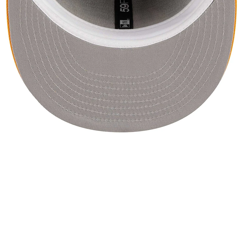 Casquette ajustée 59FIFTY New Era pour hommes des Chicago White Sox Tiramisu marron