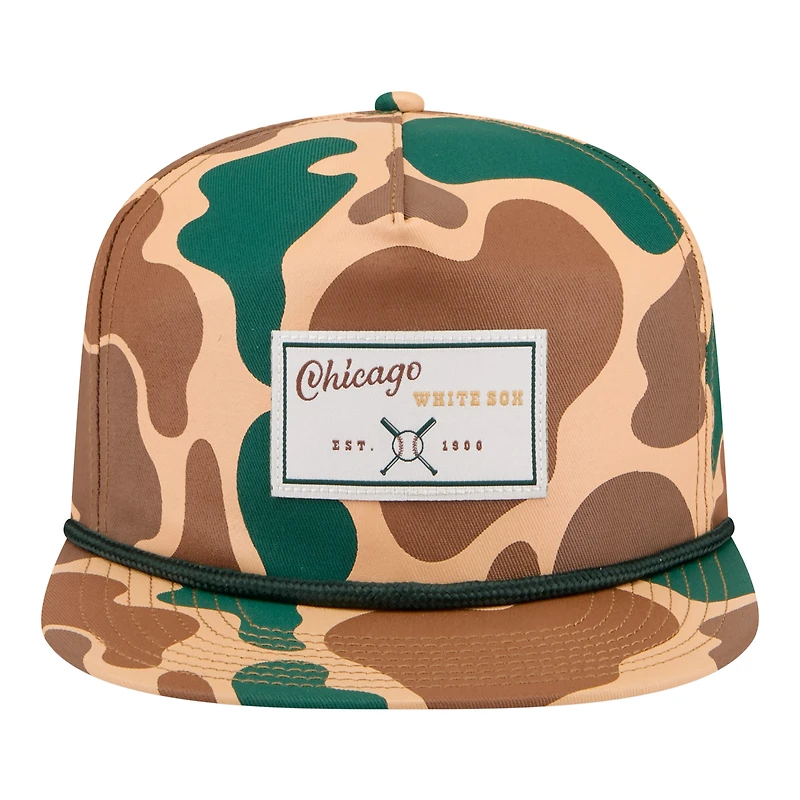 Men's New Era  Camo Chicago White Sox Duck 19TWENTY Adjustable Hat