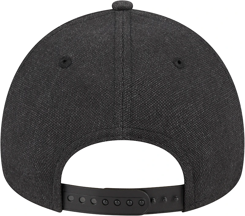 Men's New Era Charcoal Chicago White Sox Logo Essentials 9FORTY A-Frame Adjustable Hat