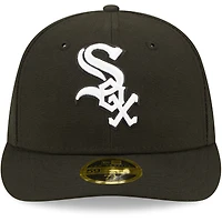 Casquette ajustée 59FIFTY Low Profile Chicago White Sox pour homme New Era