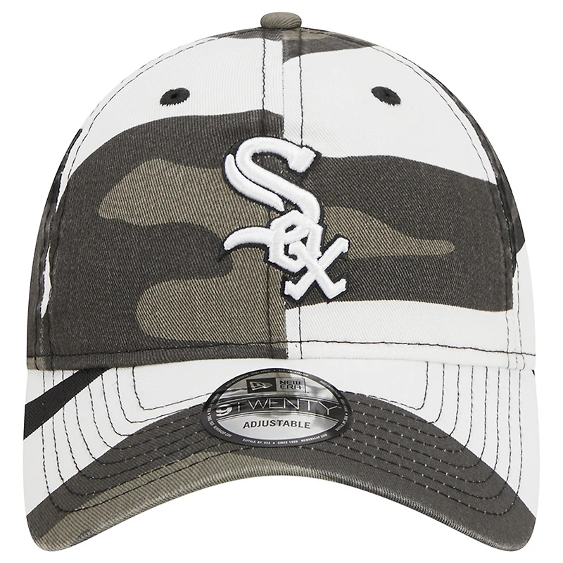 Casquette ajustable 9TWENTY New Era Chicago White Sox Dark Camo pour homme