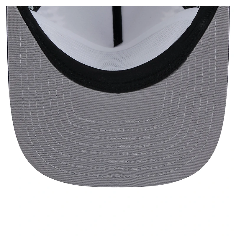 Casquette ajustable New Era Chicago White Sox Tie-Dye Golfer Trucker pour homme