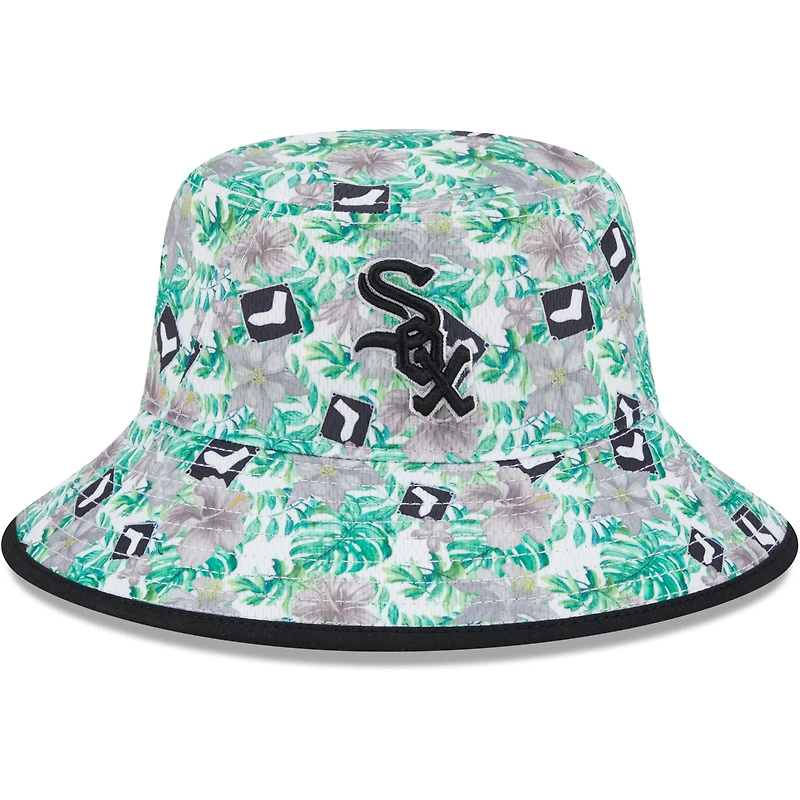 Casquette New Era Chicago White Sox Tropic Floral pour homme