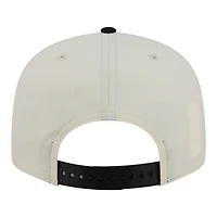 Casquette snapback New Era crème/noire Chicago White Sox Localized 9FIFTY pour homme