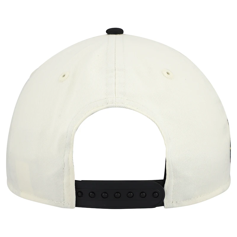 Casquette ajustable New Era 9FORTY M-Crown pour homme, crème/noir, Chicago White Sox World Series