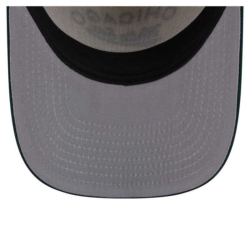 Men's New Era  Cream/Dark Green Chicago White Sox Chrome A-Frame 9FIFTY Snapback Hat