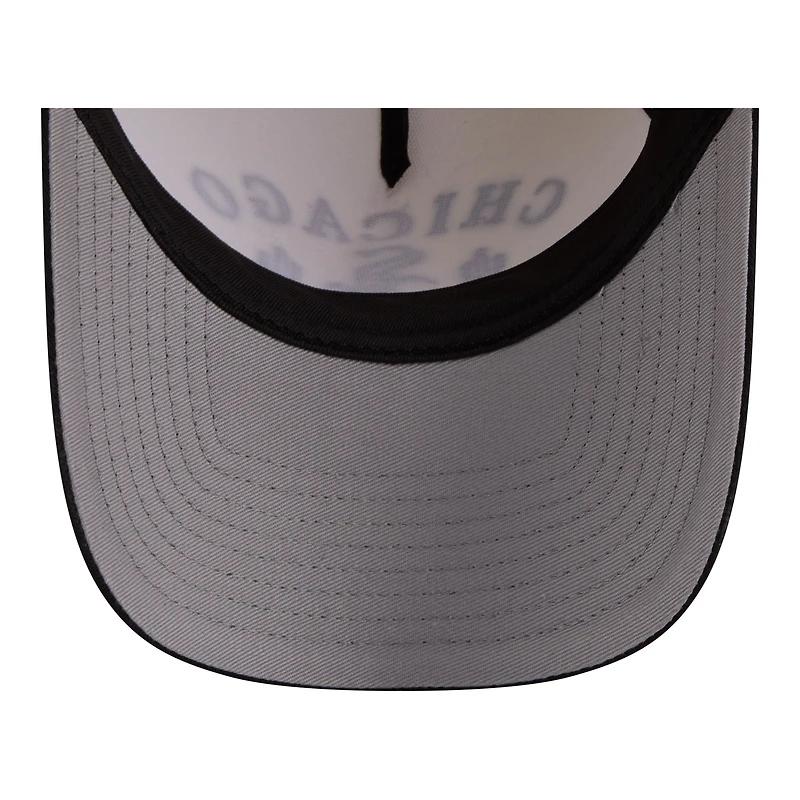 Men's New Era Cream Chicago White Sox 2026 Spring Training Fan Pack Rope A-Frame 9FORTY Adjustable Hat