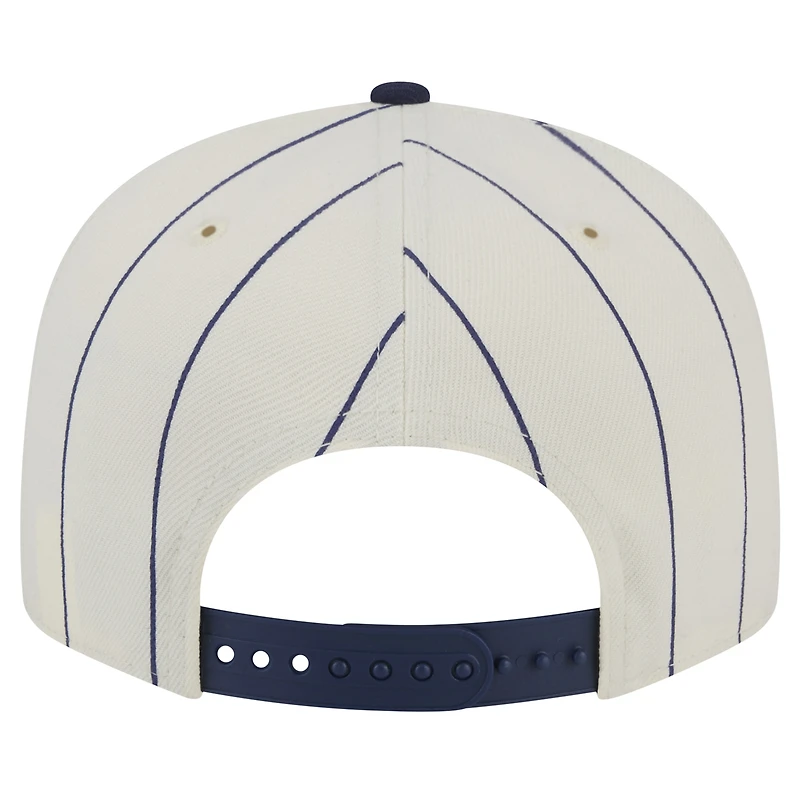 Casquette Snapback 9FIFTY à rayures en jersey Chicago White Sox de New Era pour homme