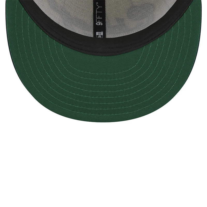 Men's New Era Cream Chicago White Sox Jersey Pinstripe 9FIFTY Snapback Hat
