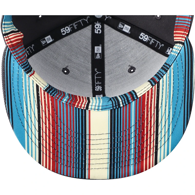 Casquette ajustée 59FIFTY avec sous-visière à imprimé Chicago White Sox New Era pour homme