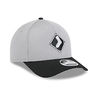 Men's New Era  Gray/Black Chicago White Sox 2025 Batting Practice 9FORTY M-Crown Adjustable Hat