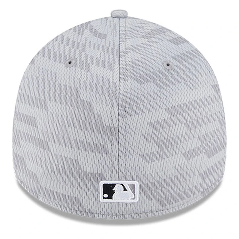 Men's New Era Gray Chicago White Sox 2025 MLB Clubhouse 39THIRTY Flex Hat