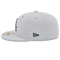 Men's New Era Gray Chicago White Sox 2025 MLB Clubhouse 59FIFTY Fitted Hat