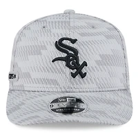 Men's New Era Gray Chicago White Sox 2025 MLB Clubhouse 9SEVENTY Stretch-Snap Hat