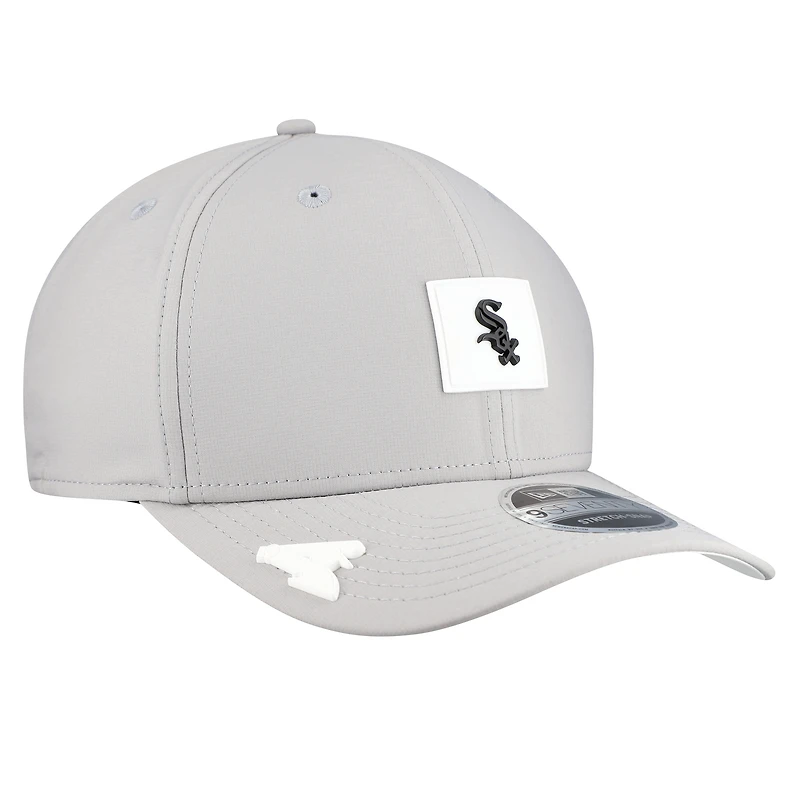 Men's New Era Gray Chicago White Sox 2026 Clubhouse 9SEVENTY Adjustable Hat