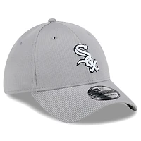Men's New Era Gray Chicago White Sox Active Pivot 39THIRTY Flex Hat