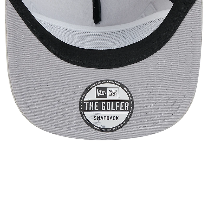 Men's New Era Gray Chicago White Sox Corduroy Golfer Snapback Hat
