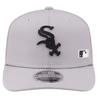 Casquette ajustable New Era grise Chicago White Sox 9SEVENTY perforée au laser pour homme