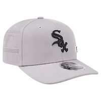 Men's New Era Gray Chicago White Sox Laser Perforated 9SEVENTY Adjustable Hat