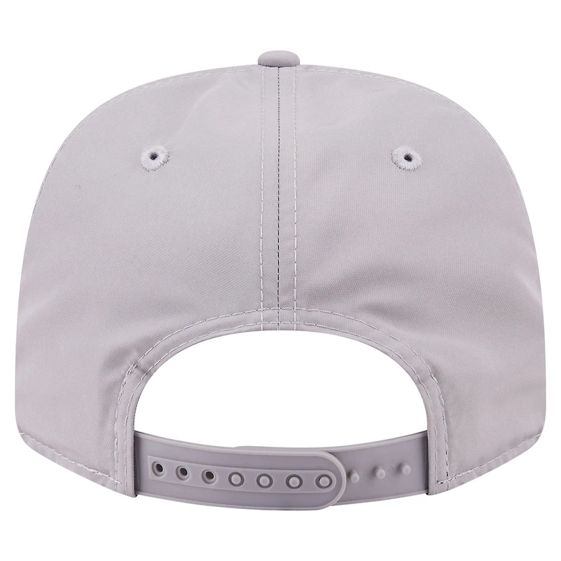 Men's New Era Gray Chicago White Sox Laser Perforated 9SEVENTY Adjustable Hat