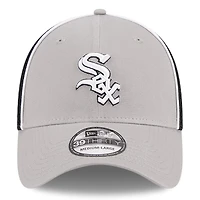 Casquette flexible 39THIRTY Pipe Chicago White Sox New Era pour hommes, grise