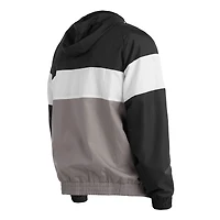 Chandail à capuchon raglan gris Chicago White Sox New Era pour homme