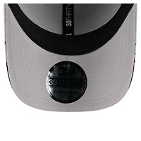 Men's New Era Gray Chicago White Sox Visor Paint Splatter 39THIRTY Flex Hat