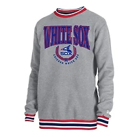 Sweat-shirt à enfiler Chicago White Sox New Era gris chiné pour homme