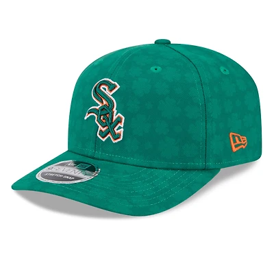 Men's New Era Kelly Green Chicago White Sox St. Patrick's Day 9SEVENTY Adjustable Hat