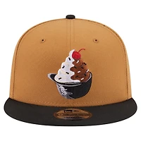 Casquette snapback New Era 9FIFTY kaki/noir Chicago White Sox Ice Cream pour homme