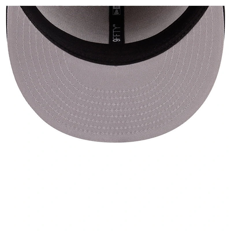Men's New Era Khaki/Black Chicago White Sox Ice Cream 9FIFTY Snapback Hat