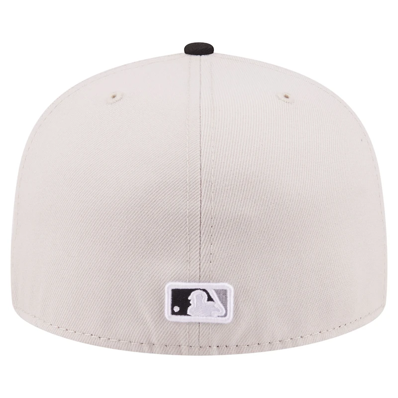 Men's New Era  Khaki Chicago White Sox City Icon 59FIFTY Fitted Hat