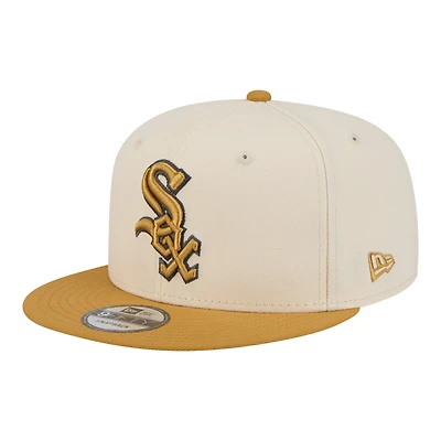 Men's New Era Navy/Turquoise Chicago White Sox Two-Tone Color Pack 9FIFTY Snapback Hat