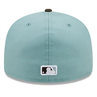 Men's New Era Light Blue/Brown Chicago White Sox  2005 World Series Beach Kiss 59FIFTY Fitted Hat
