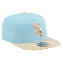 Men's New Era  Light Blue/Light Beige Chicago White Sox Color Pack A-Frame 9FIFTY Snapback Hat