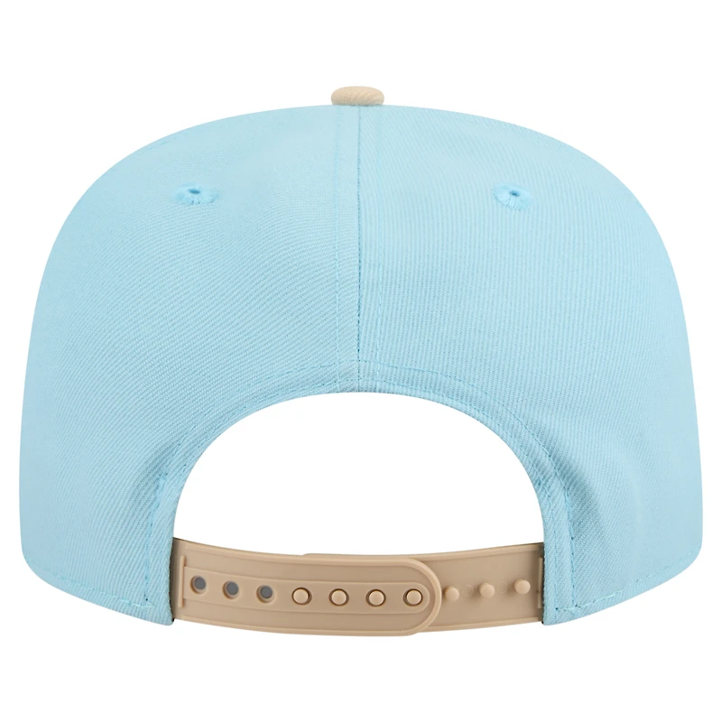 Men's New Era  Light Blue/Light Beige Chicago White Sox Color Pack A-Frame 9FIFTY Snapback Hat