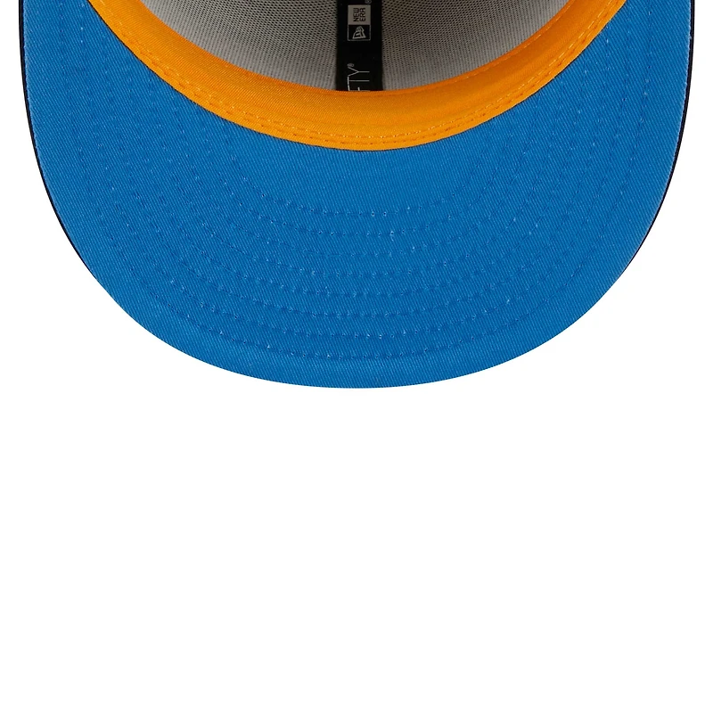 Casquette ajustée New Era Chicago White Sox Beach Kiss 59FIFTY pour homme, bleu clair/bleu marine