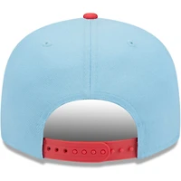Casquette Snapback 9FIFTY Spring Basic Two-Tone Chicago White Sox New Era pour homme, bleu clair/rouge