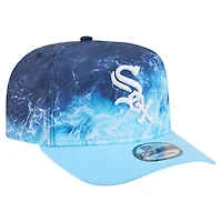 Men's New Era  Light Blue Chicago White Sox Deep Water Pre-Curved 9FIFTY A-Frame Snapback Hat