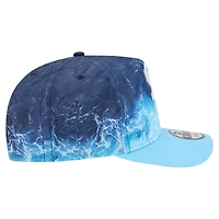 Men's New Era  Light Blue Chicago White Sox Deep Water Pre-Curved 9FIFTY A-Frame Snapback Hat